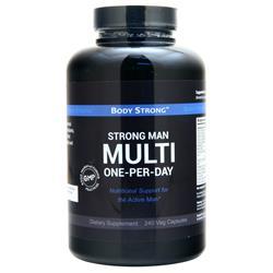 BodyStrong Strong Man Multi - One-Per-Day 240 vcaps