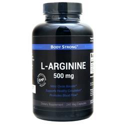 BodyStrong L-Arginine (500mg) 240 vcaps