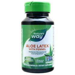 Natures Way Aloe Latex with Fennel 100 vcaps