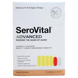 Novex Biotech SeroVital Advanced 120 capsules + 60 tablets 180 count