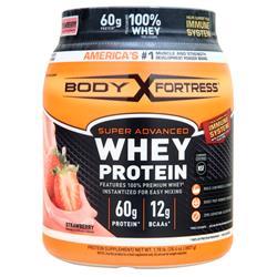 Body Fortress Super Advanced Whey Protein Strawberry 1.78 lbs