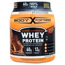 Body Fortress Super Advanced Whey Protein Chocolate Peanut Butter 1.78 lbs