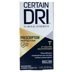 Certain DRI Antiperspirant - Roll-On Prescription Strength 1.2 fl.oz