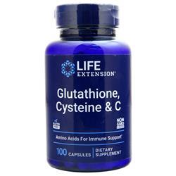 Life Extension Glutathione, Cysteine & C 100 caps