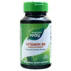 Natures Way Vitamin B6 High Potency (50mg) 100 caps