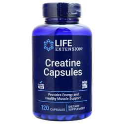 Life Extension Creatine Capsules 120 caps