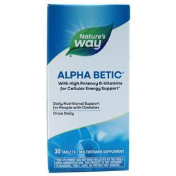 Natures Way Alpha Betic Multi-Vitamin 30 tabs