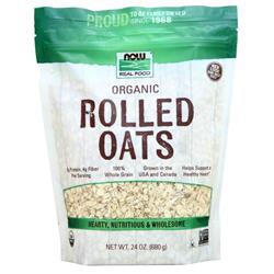 Now Organic Rolled Oats 24 oz