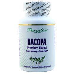 Paradise Herbs Bacopa (250mg) 60 vcaps