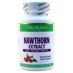Paradise Herbs Hawthorn (250mg) 60 vcaps