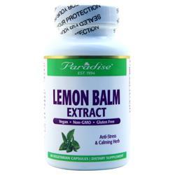 Paradise Herbs Lemon Balm 60 vcaps