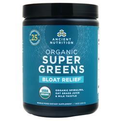 Ancient Nutrition Organic SuperGreens Bloat Relief Unflavored 220 grams