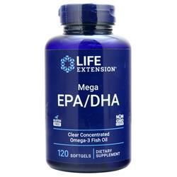 Life Extension Mega EPA/DHA 120 sgels