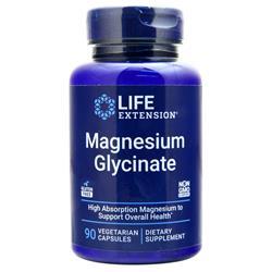 Life Extension Magnesium Glycinate (105mg) 90 vcaps