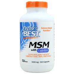 Doctors Best MSM with OptiMSM 360 caps