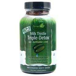 Irwin Naturals Milk Thistle Triple-Detox 60 sgels