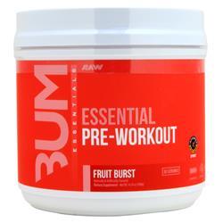 Raw X Bum Essential Pre-Workout Fruit Burst 408 grams