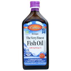 Carlson The Very Finest Fish Oil Liquid Natural Mixed Berry 500 mL