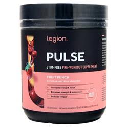 Legion Supplements Pulse Stim-Free Pre-Workout Fruit Punch 454 grams