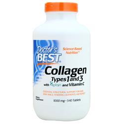 Doctors Best Collagen Types 1 and 3 with Vitamin C 540 tabs