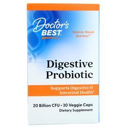 Doctors Best Digestive Probiotic 20 Billion with HOWARU 30 vcaps