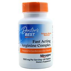 Doctors Best Fast Acting Arginine Complex with Nitrosigine 60 tabs
