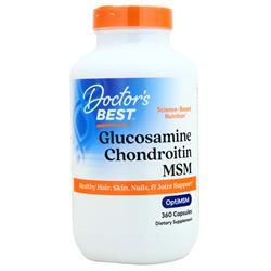 Doctors Best Glucosamine Chondroitin MSM 360 caps