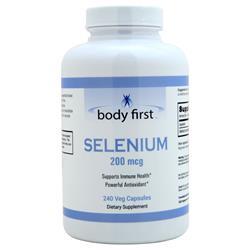 Body First Selenium (200mcg) 240 vcaps