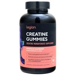 Legion Supplements Creatine Gummies Sour Blue Raspberry 150 gummy