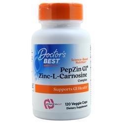Doctors Best PepZin GI Zinc-L-Carnosine Complex 120 vcaps