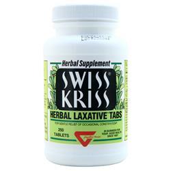 Swiss Kriss Herbal Laxative Tabs 250 tabs