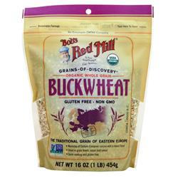 Bobs Red Mill Organic Whole Grain Buckwheat Groats 16 oz