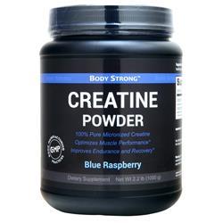 BodyStrong Creatine Powder Blue Raspberry 1000 grams