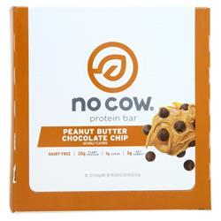 Ds Naturals No Cow Protein Bar Peanut Butter Chocolate Chip USE BY 9/17/26 12 bars