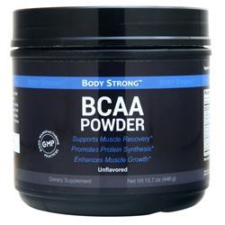 BodyStrong BCAA Powder Unflavored 446 grams