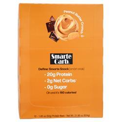 Nugo Nutrition NuGo Smarte Carb Bar Peanut Butter Crunch 12 bars
