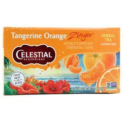 Celestial Seasonings Herbal Tea Tangerine Orange Zinger 20 pckts