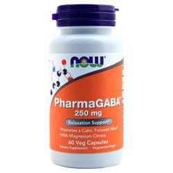 Now PharmaGABA (250mg) 60 vcaps