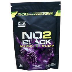 MRI NO2 Black Muscle + Pump Black Razzy Ripped 12.59 oz