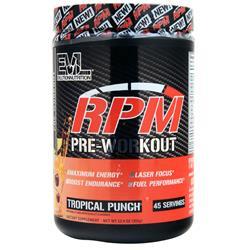 Evlution Nutrition RPM Pre-Workout Tropical Punch 351 grams
