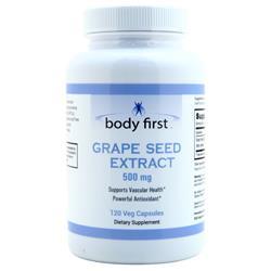 Body First Grape Seed Extract (500mg) 120 vcaps
