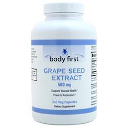 Body First Grape Seed Extract (500mg) 240 vcaps