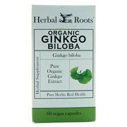 Herbal Roots Organic Ginkgo Biloba 60 vcaps