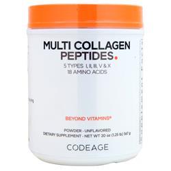 Codeage Multi Collagen Peptides Protein Powder Unflavored 567 grams