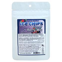 Ice Chips Candy Ice Chips Xylitol Candy Juicy Berry Mix - Pouch 2 oz