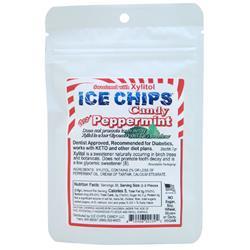 Ice Chips Candy Ice Chips Xylitol Candy Real Peppermint - Pouch 2 oz