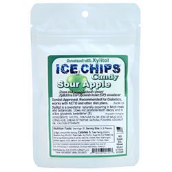 Ice Chips Candy Ice Chips Xylitol Candy Sour Apple - Pouch 2 oz