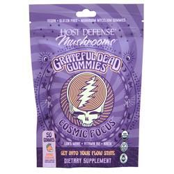 Host Defense Grateful Dead Gummies Cosmic Focus - Orange Sunshine 90 gummy