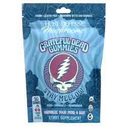 Host Defense Grateful Dead Gummies Stay Mellow - Cherry Zen 90 gummy