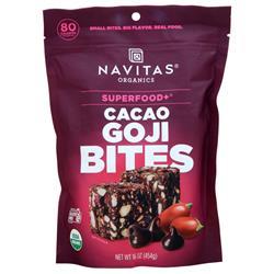 Navitas Organic Superfood+ Cacao Goji Bites 16 oz